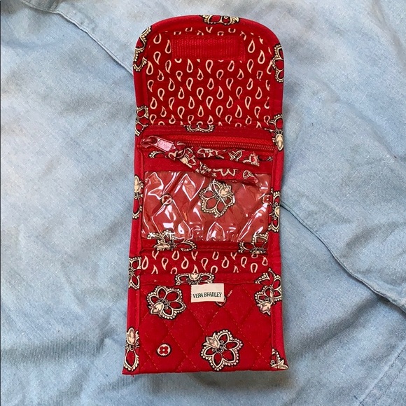 Adorable Red Bandana Vera Bradley Wallet - Picture 3 of 4